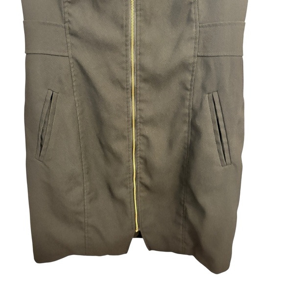 XOXO Women’s Black Sleeveless Mini Dress with Zip Detail Size L Y2K Casual - Picture 5 of 12